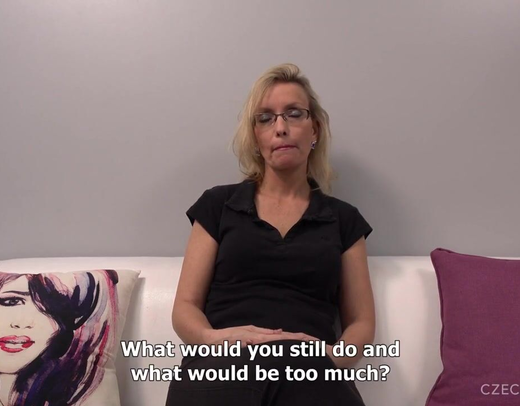 Чешское порно с 45 летней женщиной которая пробует себя на секс кастинге